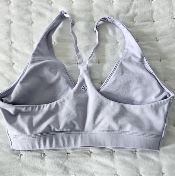 AYBL Women's Light Purple Sports Bra - Picture 4 of 4